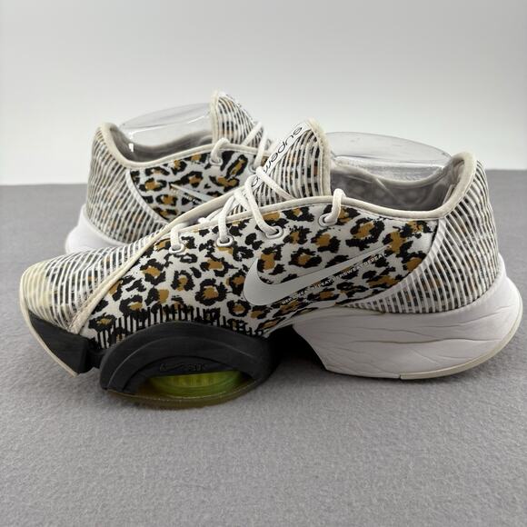 Nike Air Zoom Superrep 2 Woman 9 White Black Leopard CU5925-177 Sneakers Running - Picture 13 of 16